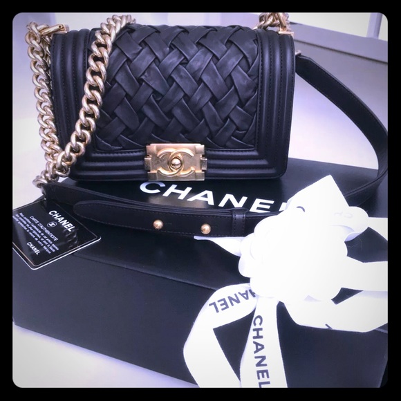 CHANEL Handbags - SOLD 🔥Authentic CHANEL Beautiful BOY calfskin bag